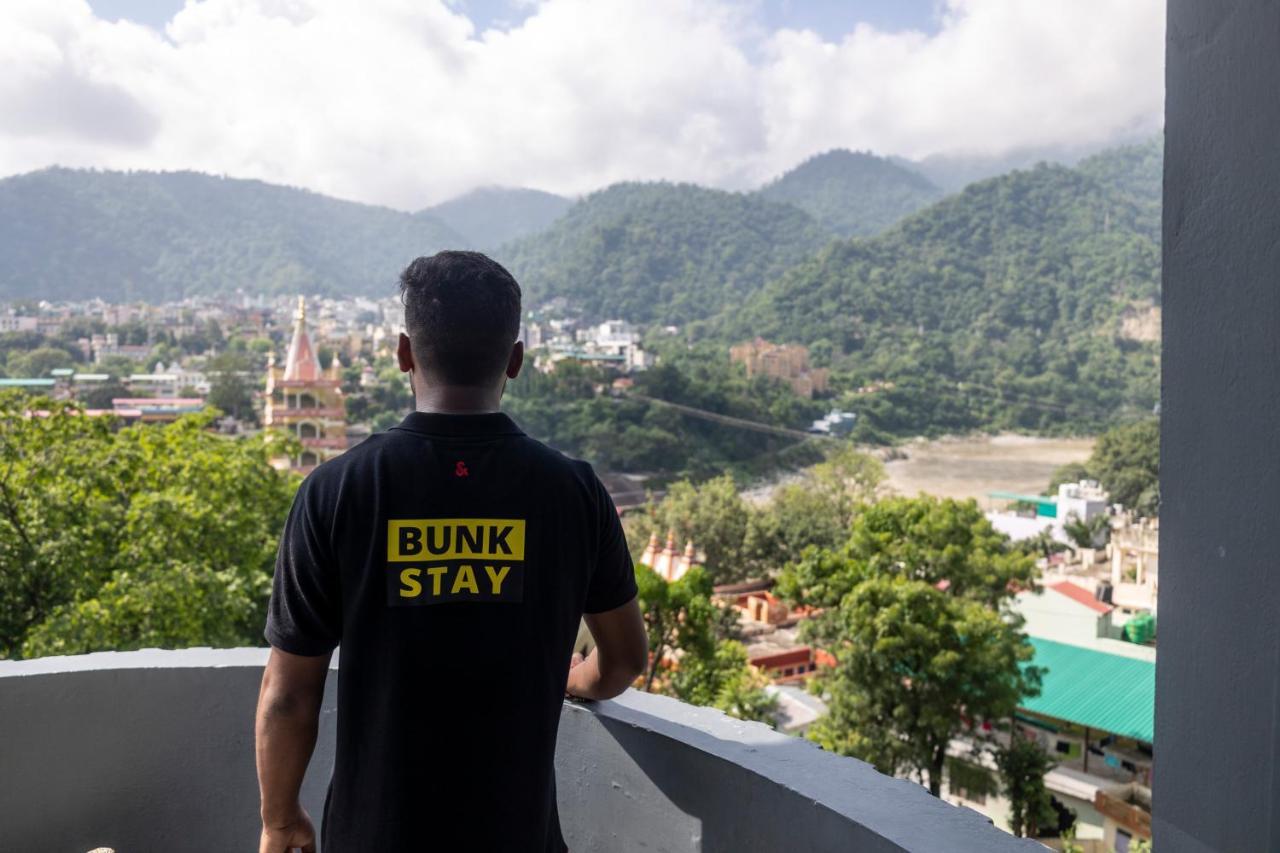 Bunkstay Coworking Hostel & Glamping Rishīkesh Esterno foto